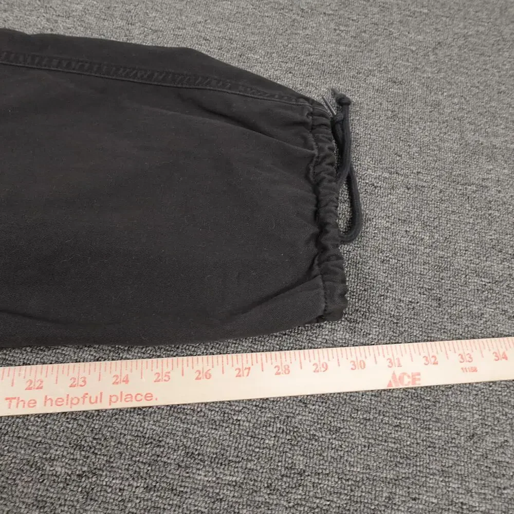 Levi's Cargo Pants Mens 32x30 Black 94 Baggy Wide Leg Cuffed Canvas Casual